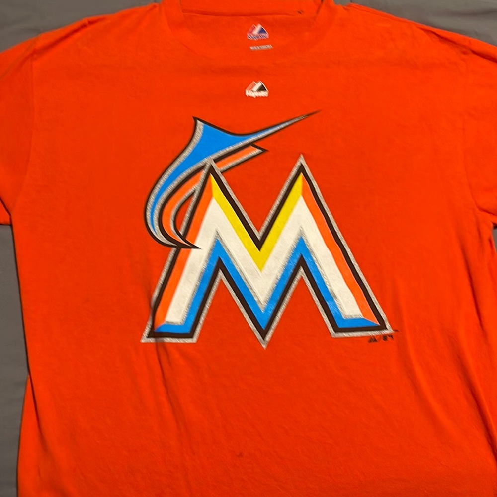 VINTAGE marlins shirt